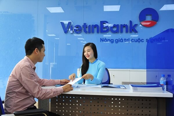 Đăng ký tại quầy giao dịch ngân hàng Vietinbank