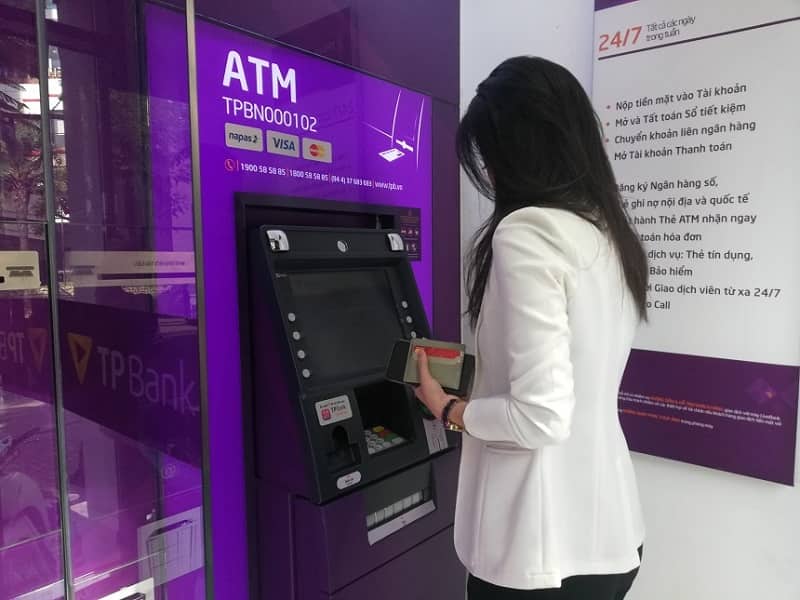 Đổi mã PIN tại cây ATM TPBANK