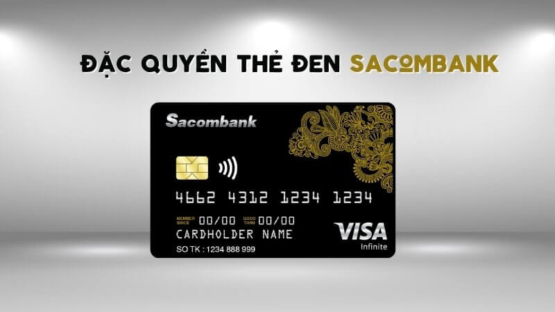 Đặc quyền thẻ đen Sacombank