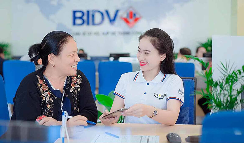 Các dịch vụ sản phẩm của ngân hàng BIDV