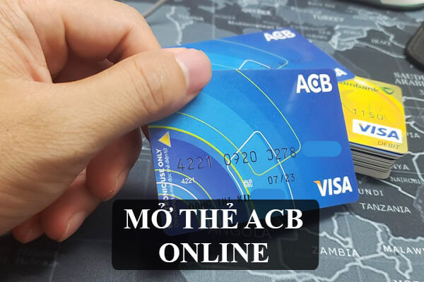 Mở thẻ ACB Online