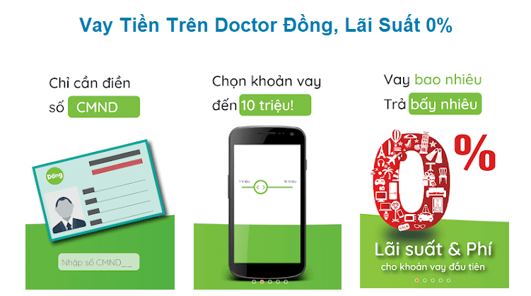 Thông tin khoản vay tại Doctor Đồng