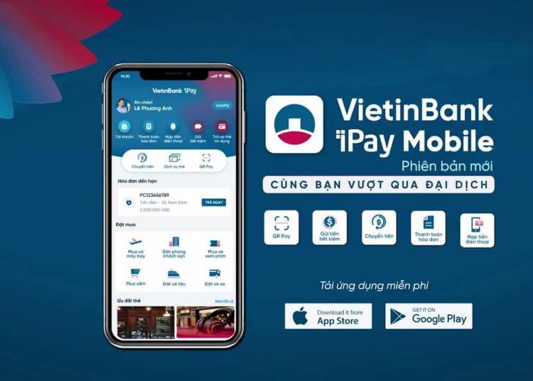Đổi mã PIN trên Vietinbank iPay