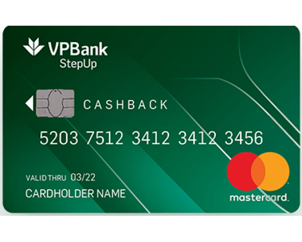 Thẻ tín dụng VPBank Stepup Mastercard
