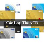 Các loại thẻ ACB