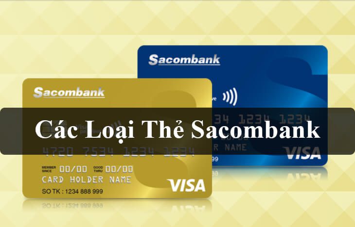 Các loại thẻ Mastercard Sacombank