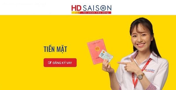 Thủ tục vay tiền mặt HD Saison