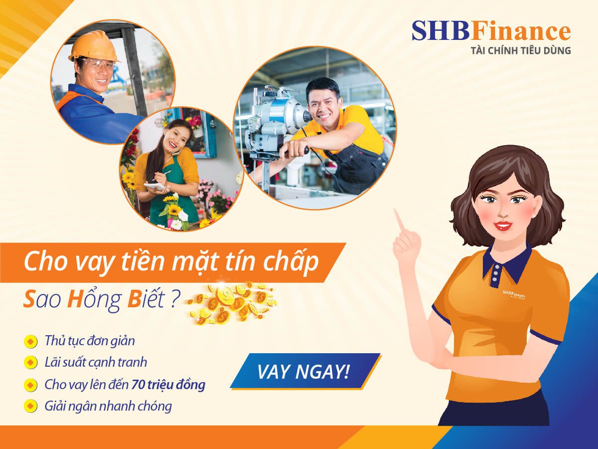 Điều kiện vay tín chấp SHB