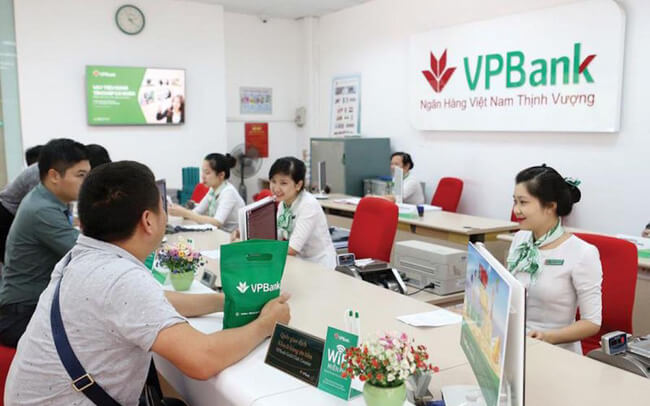 Các dịch vụ cần sử dụng mã ngân hàng VPBANK