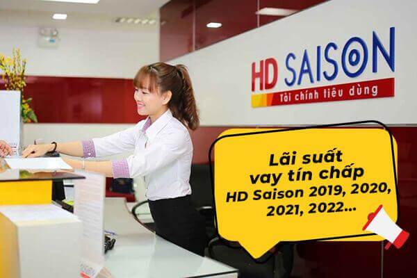 Lãi suất vay tín chấp HD Saison