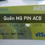 Quên mã PIN ACB