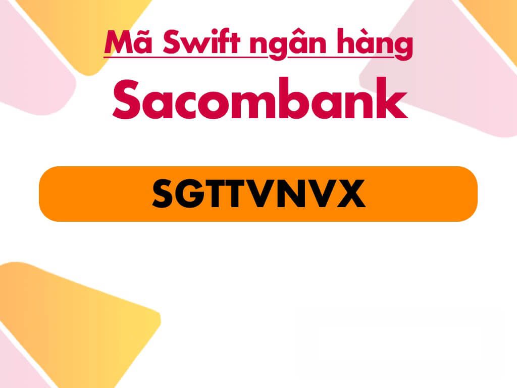 mã Swift code Sacombank