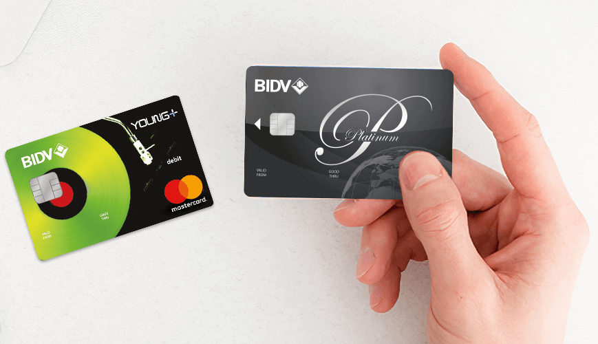 Các loại thẻ tín dụng BIDV