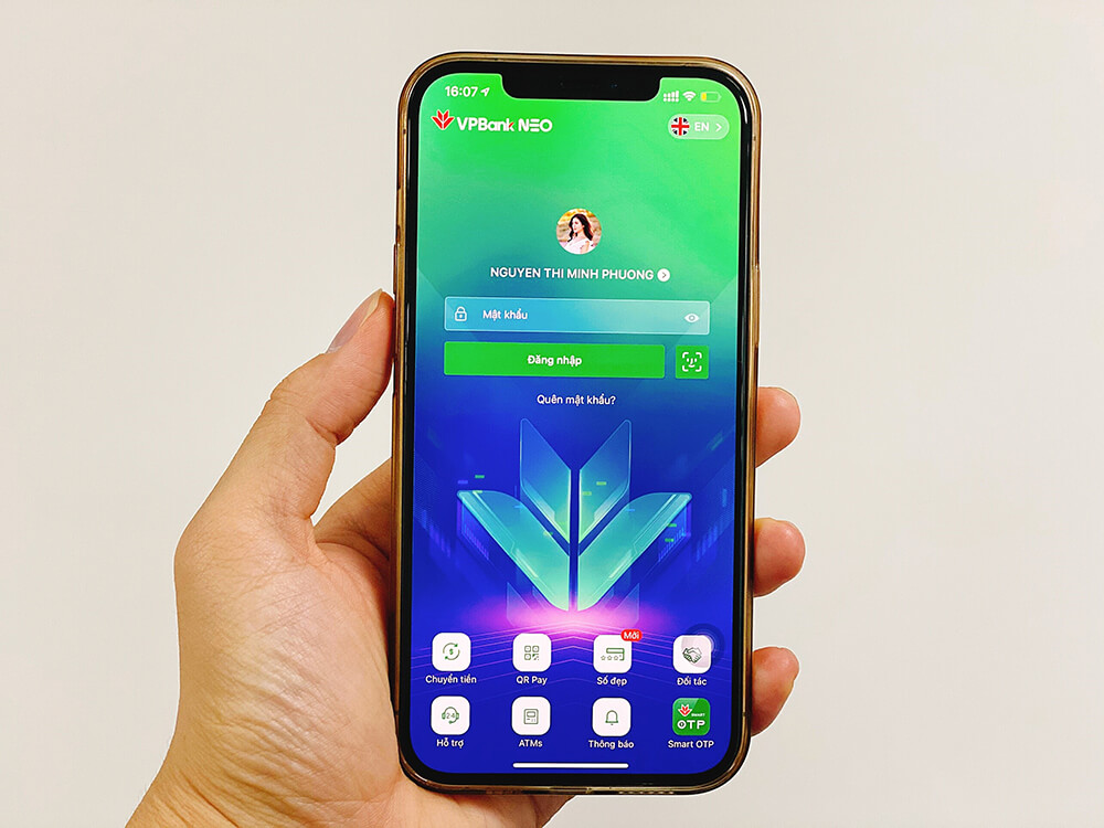 Khóa thẻ VPBANK qua app VPBANK NEO