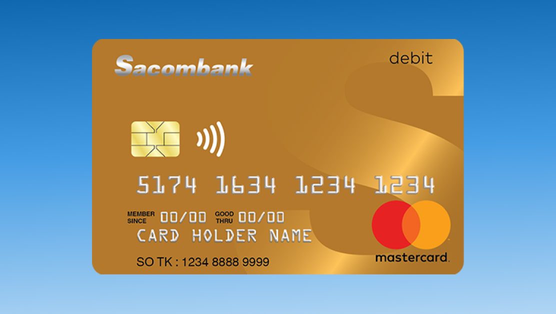 Thẻ Mastercard Sacombank