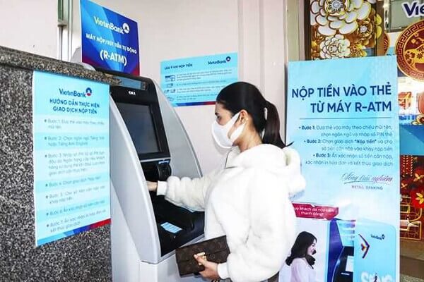 Kiểm tra số tài khoản tại cây ATM Vietinbank