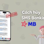 hủy SMS Banking MB