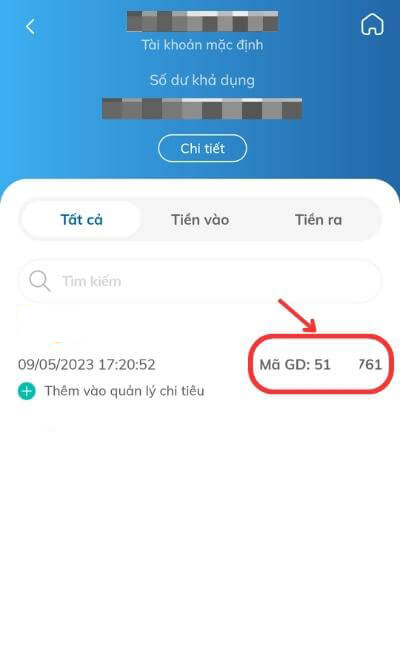 Kiểm tra mã giao dịch trên app Smart Banking BIDV