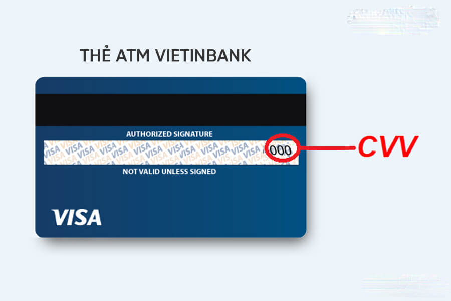 Mã CVV Vietcombank