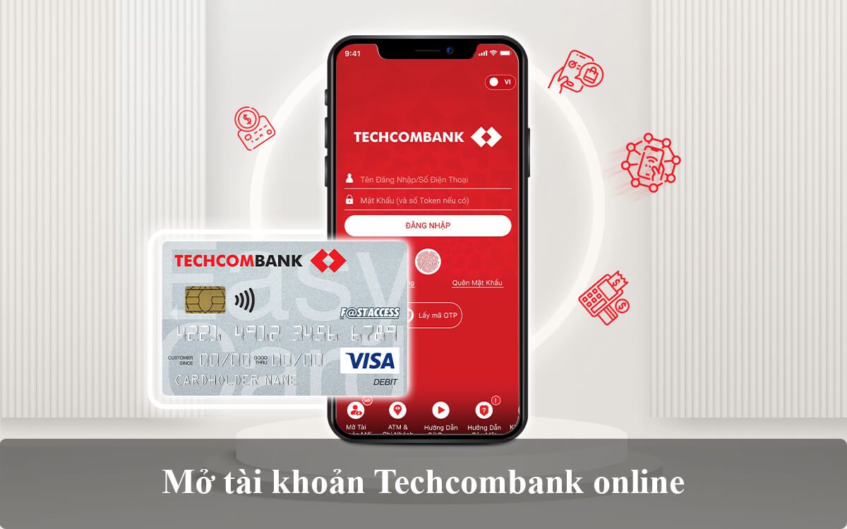 đăng ký tài khoản techcombank online