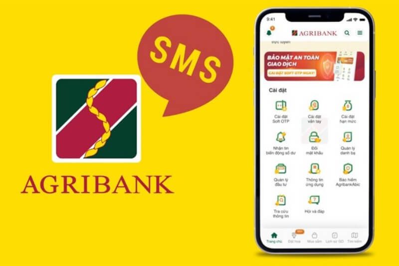 đăng ký sms banking agribank