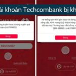 tài khoản techcombank bị khóa