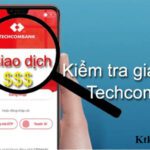 Xem lịch sử giao dịch Techcombank