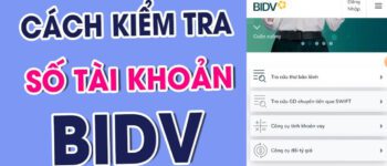 Số tài khoản BIDV